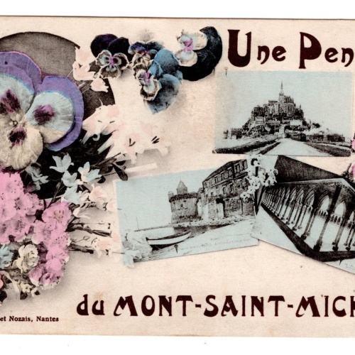 AK, Le Mont-Saint-Michel, Frankreich, Ansichtskarte (S6190)
