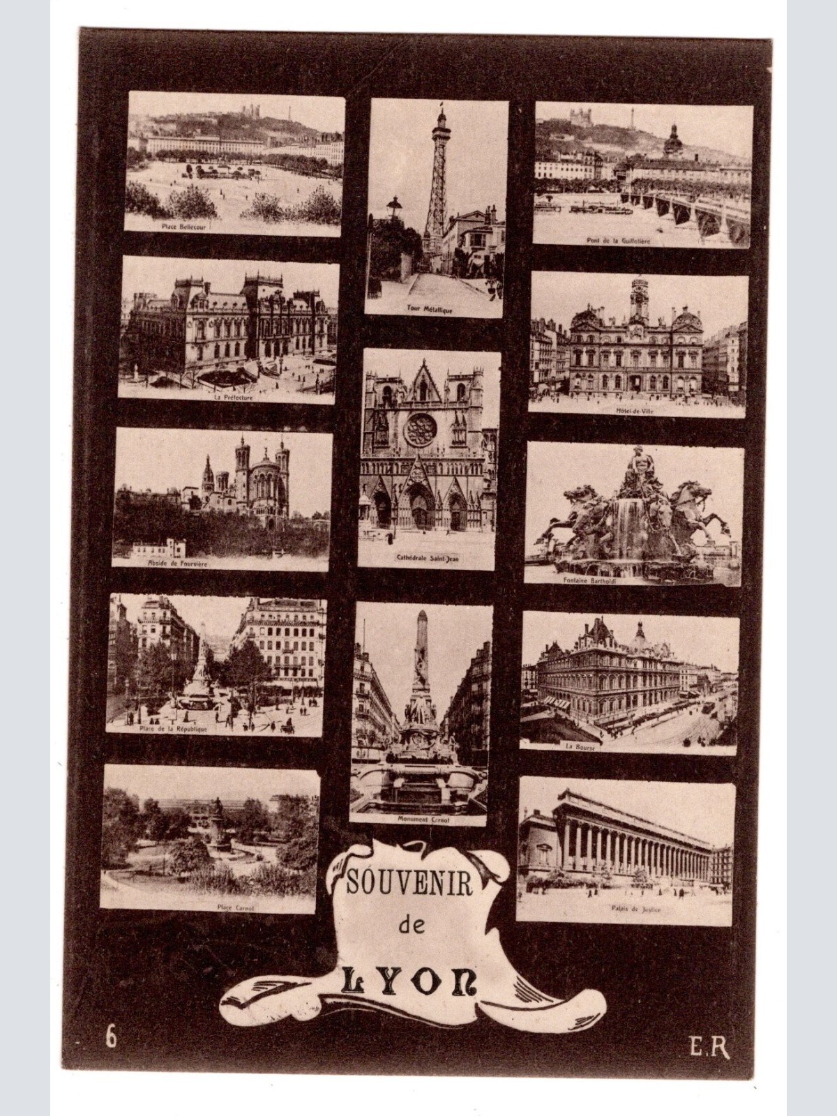 AK, Souvenir de Lyon, Frankreich, Ansichtskarte (S6199)