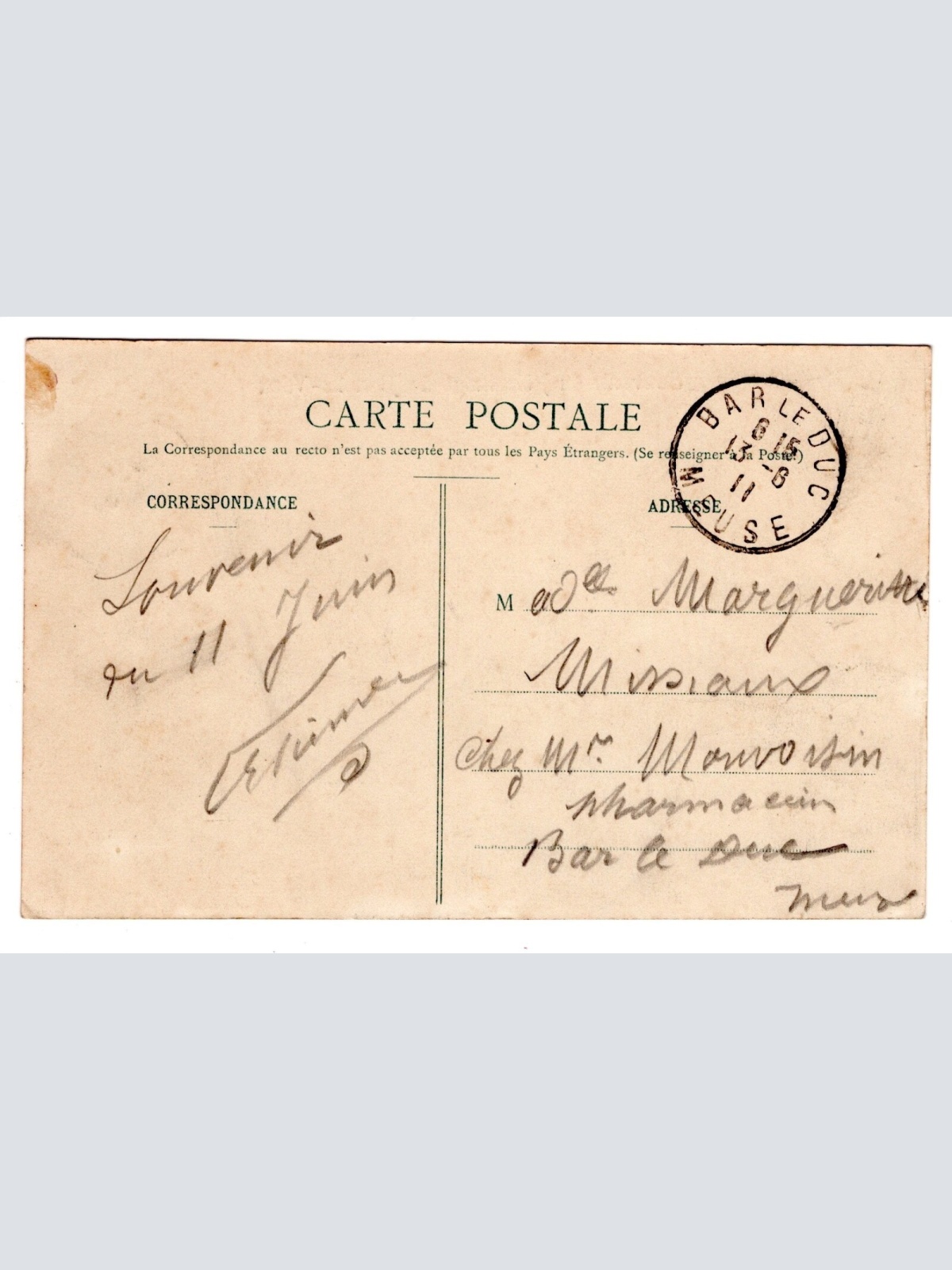 AK, Souvenir du Pelerinage de Benoite-Vaux, Frankreich, Ansichtskarte (S6201)