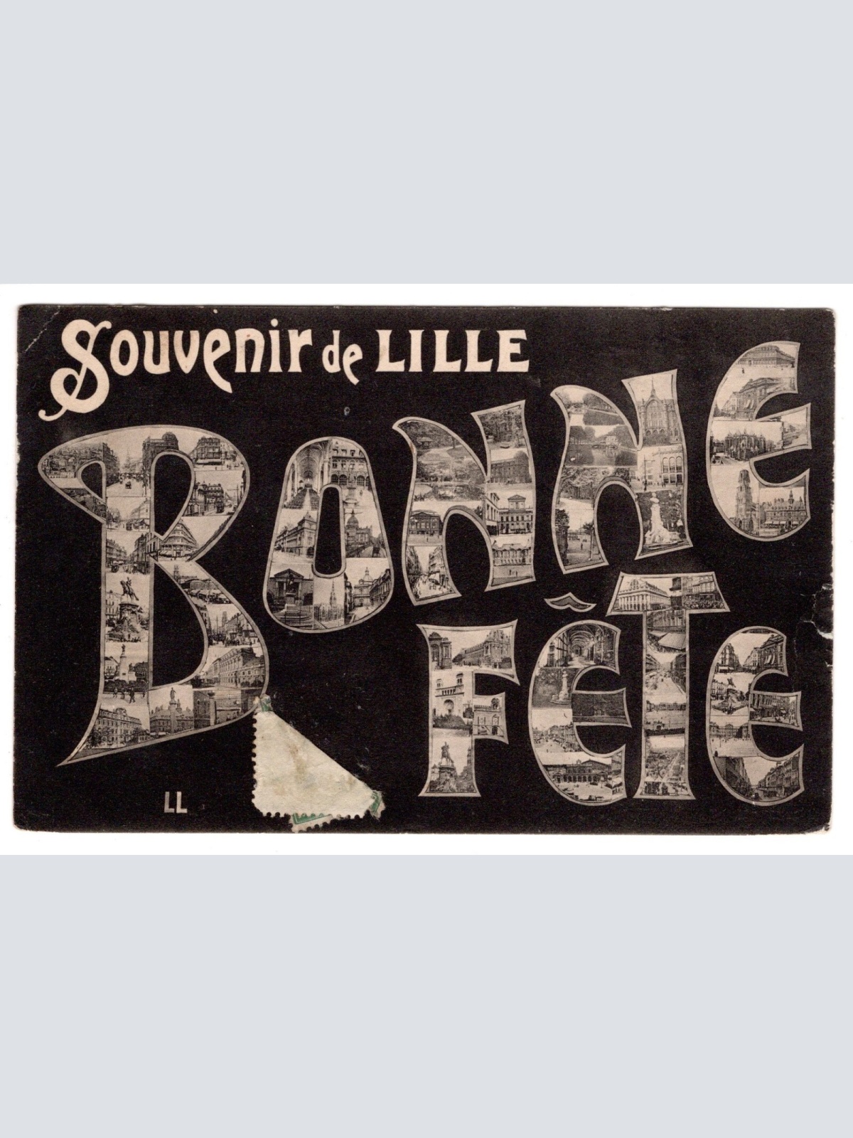 AK, Souvenir de Lille, Bonne Fete, Frankreich, Ansichtskarte (S6216)