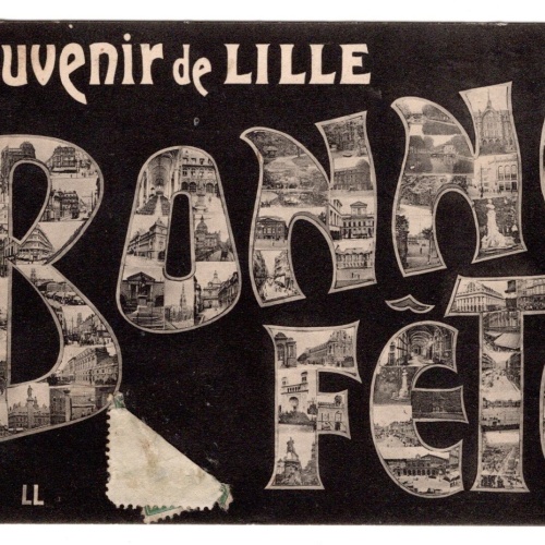 AK, Souvenir de Lille, Bonne Fete, Frankreich, Ansichtskarte (S6216)