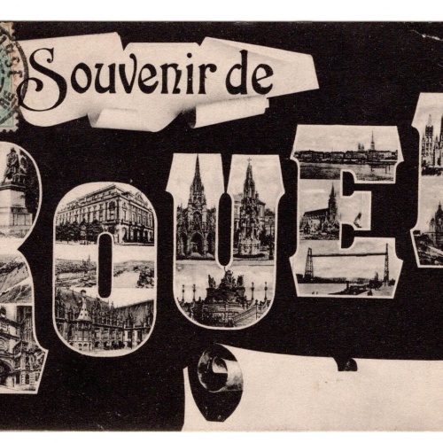 AK, Souvenir de Rouen, Frankreich, Ansichtskarte (S6222)
