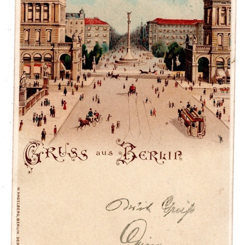 AK, Gruß aus Berlin, Ansichtskarte (S6258)