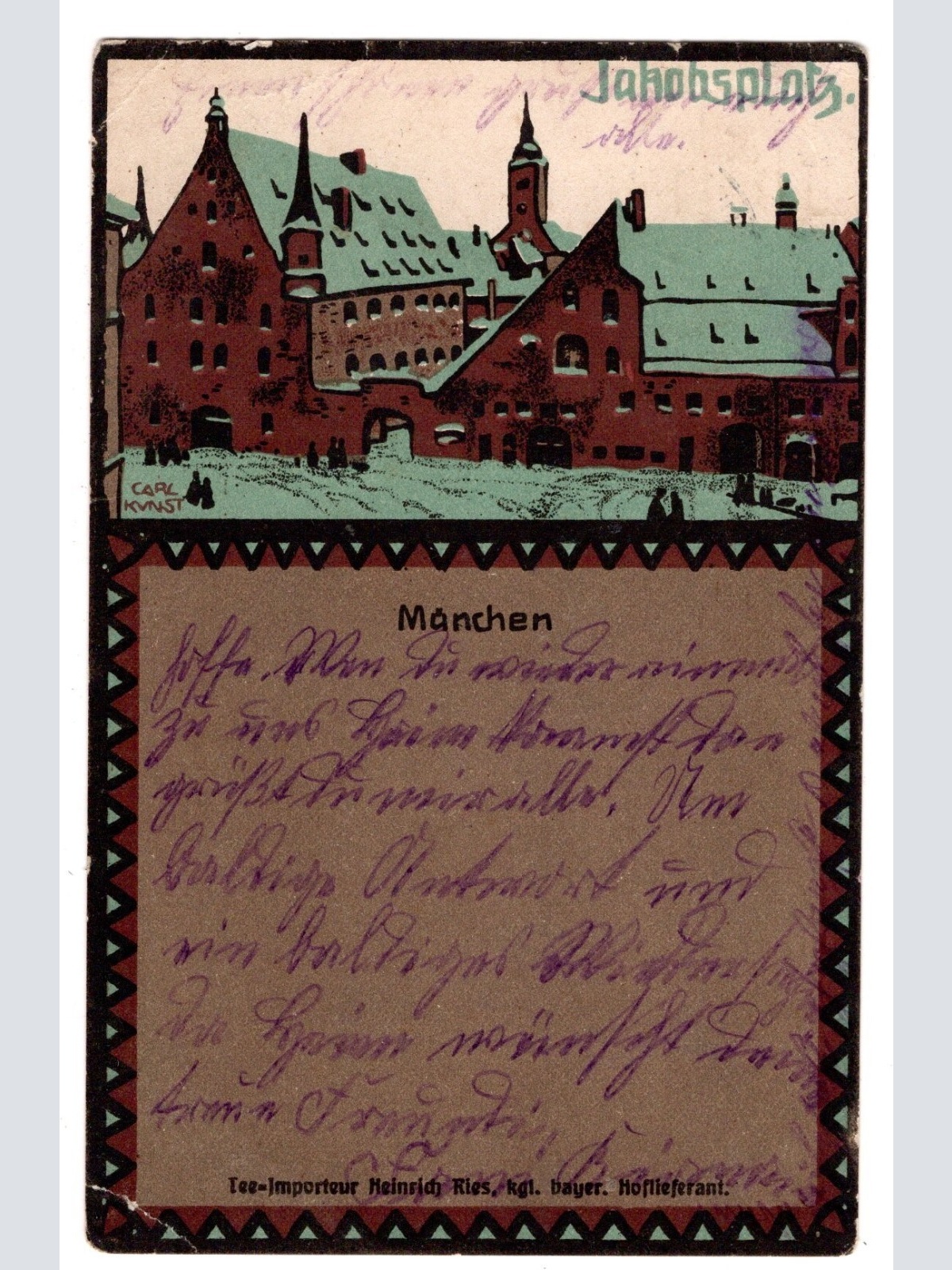 AK, München, Bayern, Ansichtskarte (S6259)