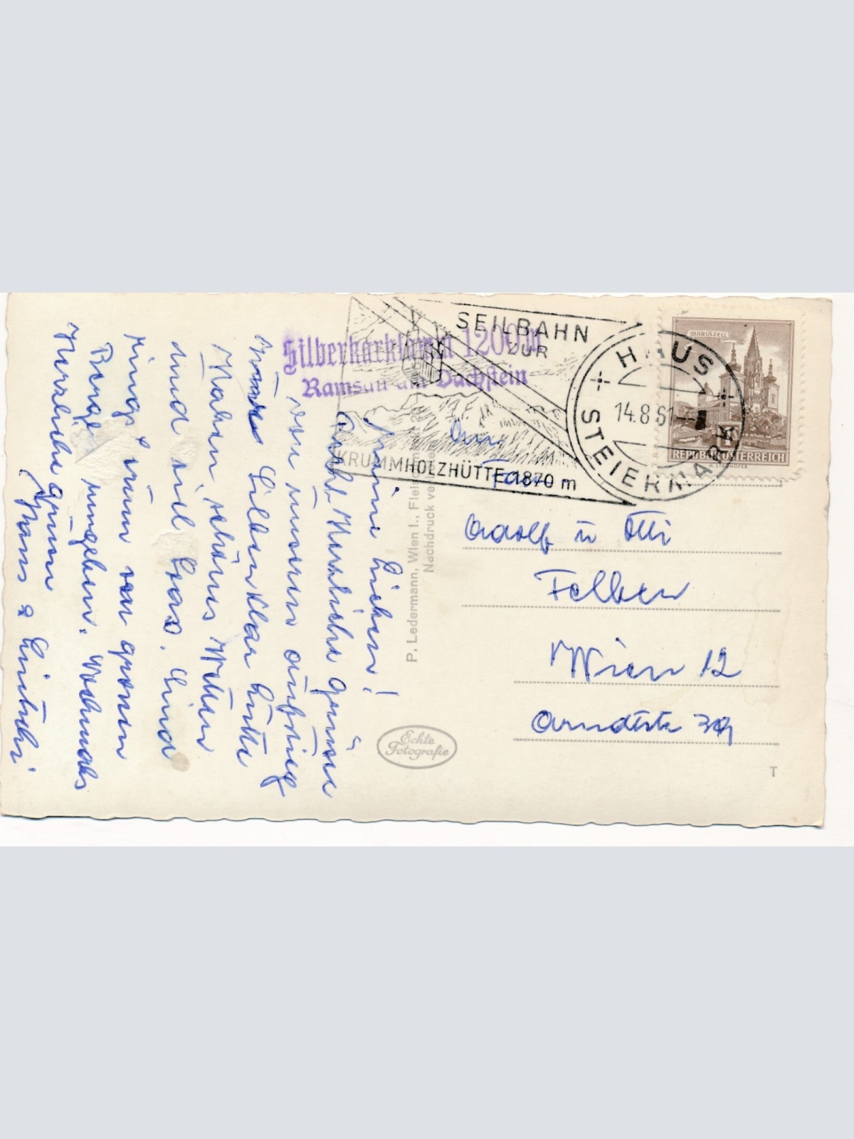 AK aus Ramsau am Dachstein Steiermark Ansichtskarte (14473)