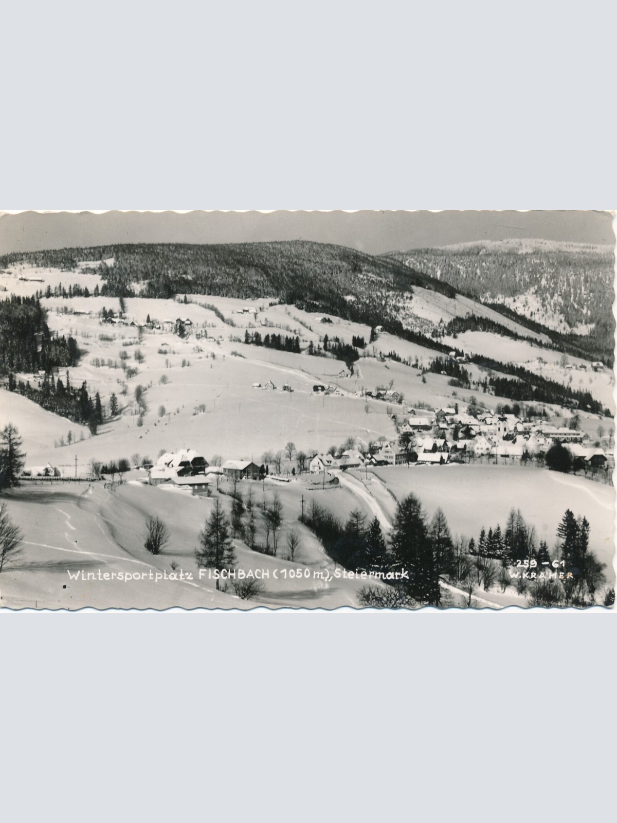 AK aus Fischbach Wintersportplatz Steiermark Ansichtskarte (14475)