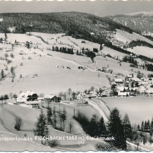 AK aus Fischbach Wintersportplatz Steiermark Ansichtskarte (14475)