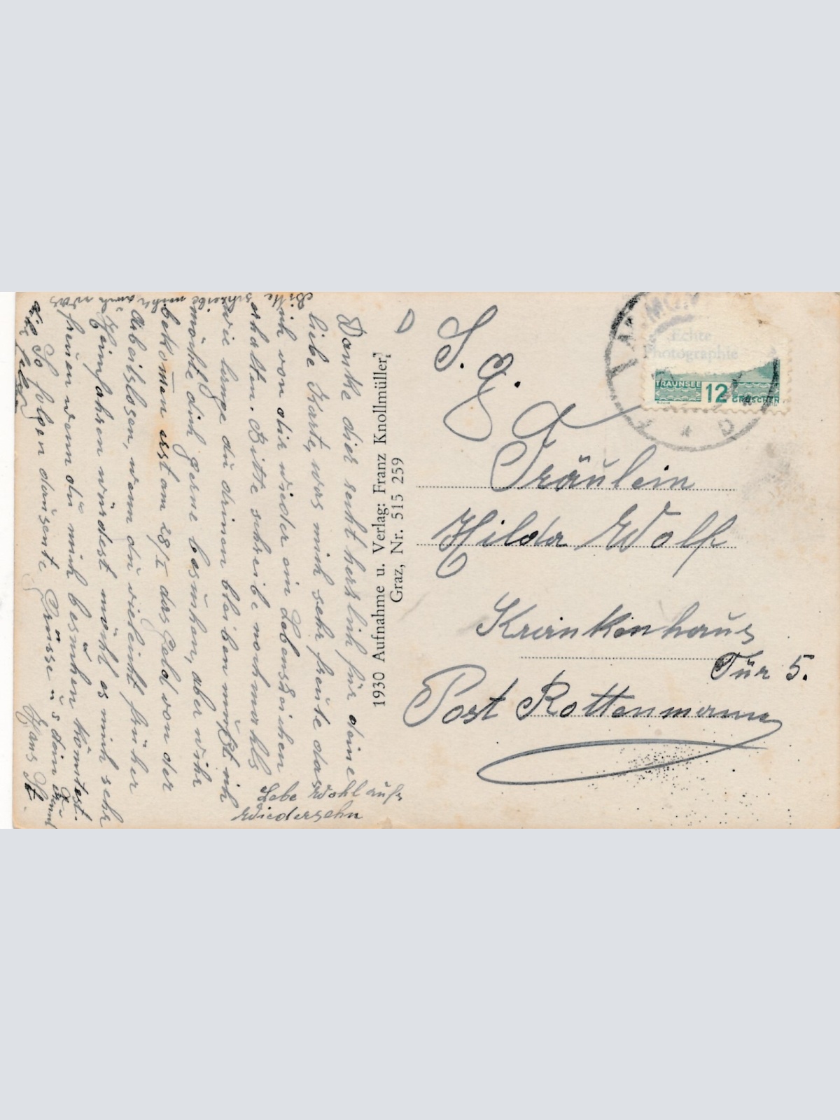 AK aus Admont Hallermauern Steiermark Ansichtskarte (14496)