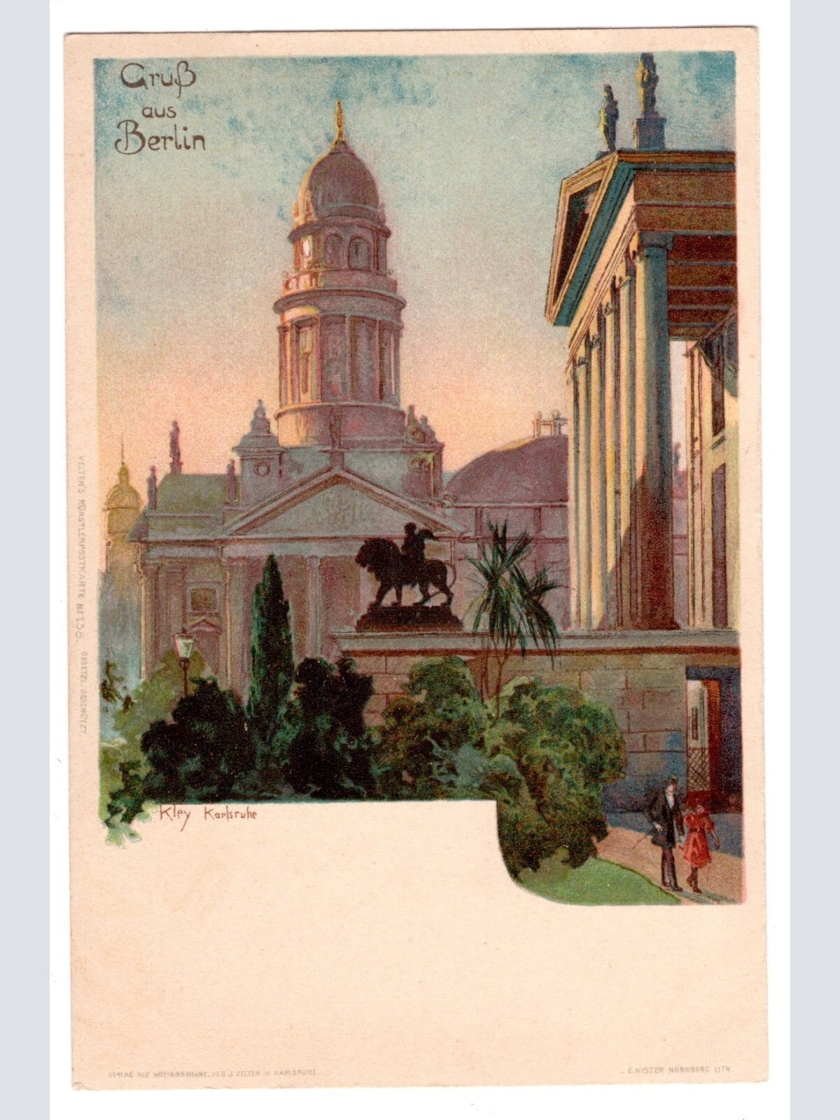 AK, Gruß aus Berlin, Ansichtskarte (S6307)