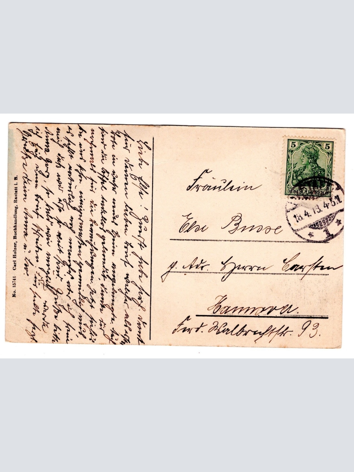 AK, Rastatt, Baden-Württemberg, Bahnhof, Ansichtskarte (S6356)