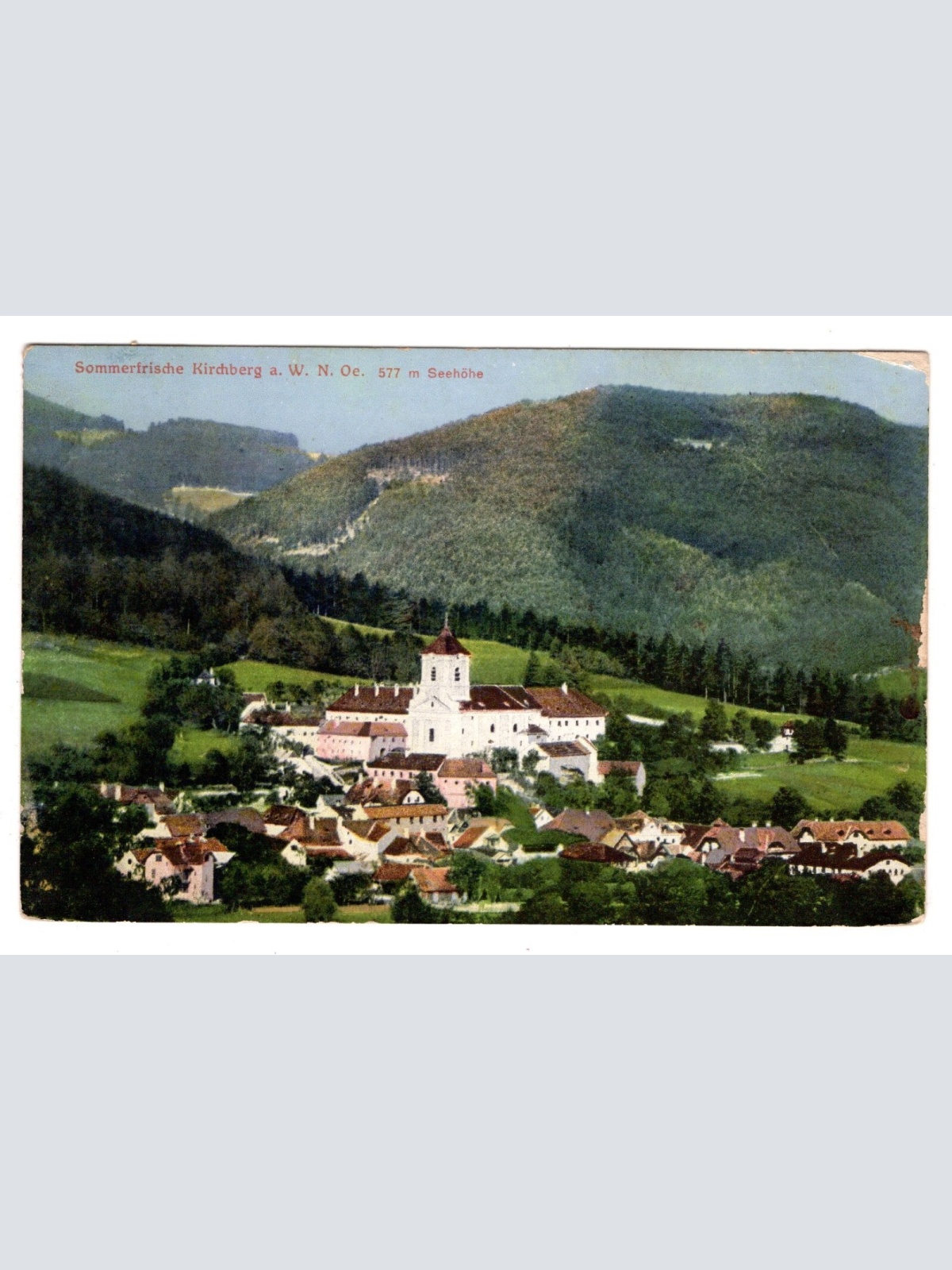 AK, Kirchberg am Wechsel, Niederösterreich, Ansichtskarte (S6381)