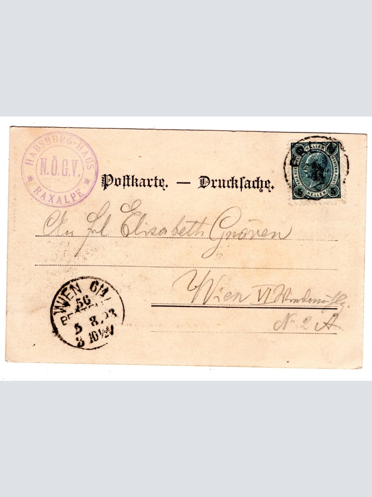 AK, Habsburgerhaus, Niederösterreich, Ansichtskarte (S6390)