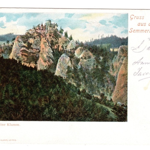 AK, Semmering Gebiet, Niederösterreich, Ansichtskarte (S6392)