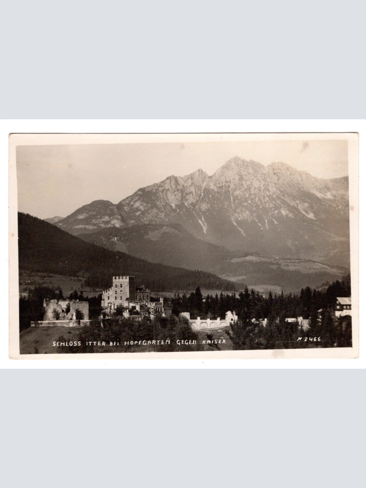AK, Schloss Itter bei Hopfgarten, Tirol, Ansichtskarte (S6454)