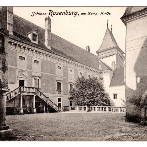 AK, Schloss Rosenburg am Kamp, Niederösterreich, Ansichtskarte (S6457)