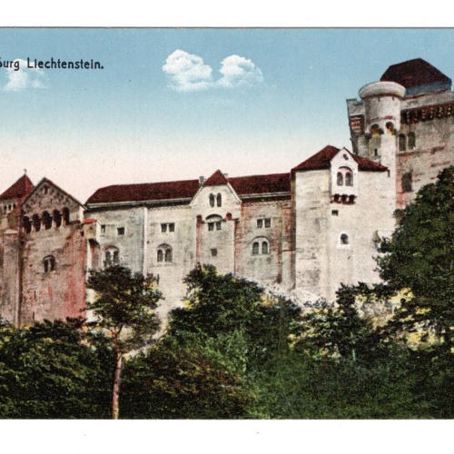 AK, Burg Liechtenstein, Niederösterreich, Ansichtskarte (S6463)