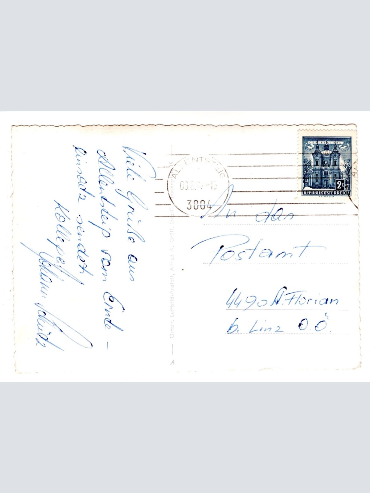 AK, Allentsteig, Niederösterreich, Ansichtskarte (S6477)