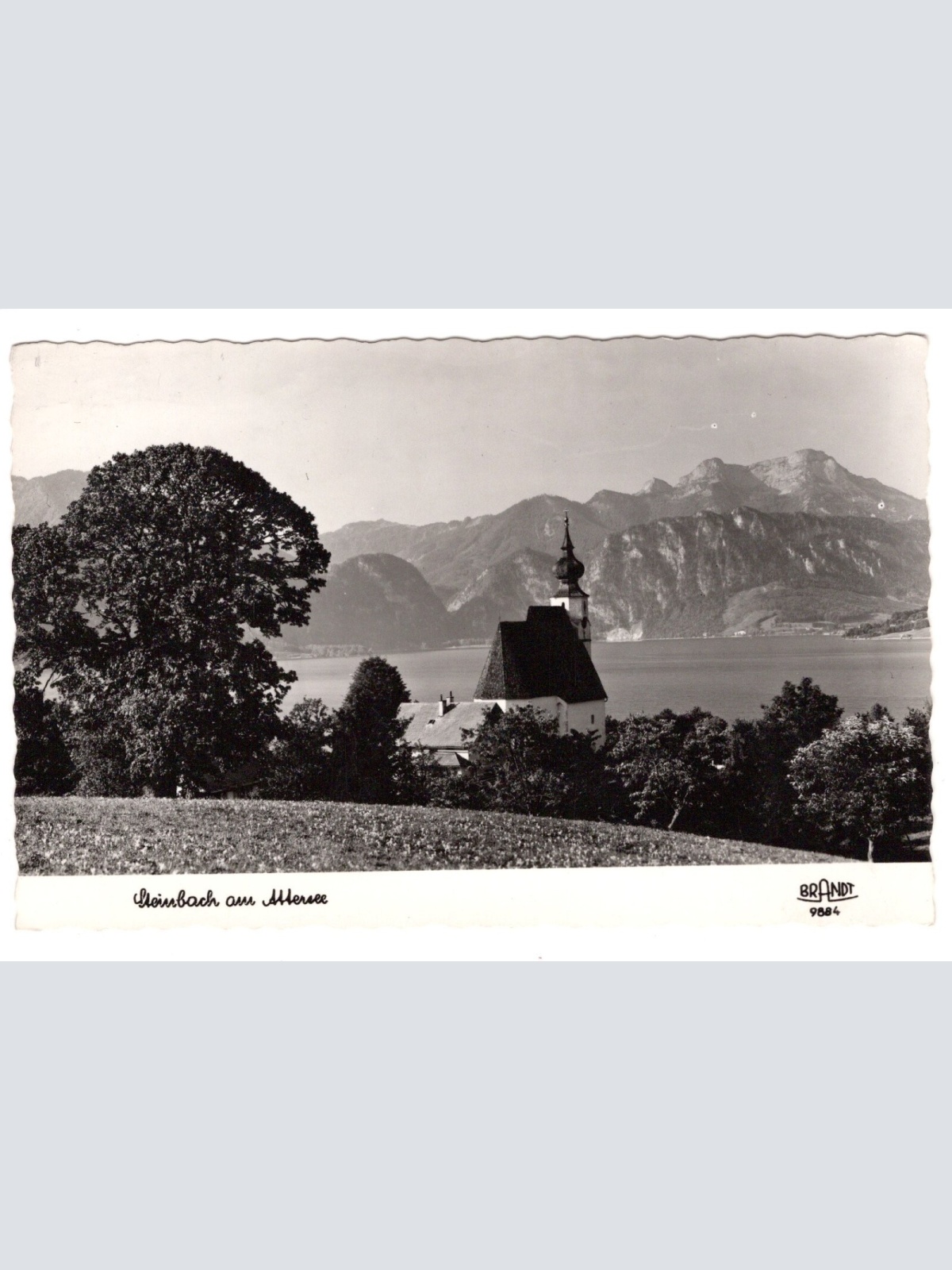 AK, Steinbach am Attersee, Oberösterreich, Ansichtskarte (S6483)