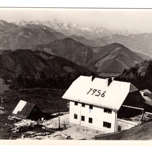 AK, Schobersteinhütte, Trattenbach, Oberösterreich, Ansichtskarte (S6488)