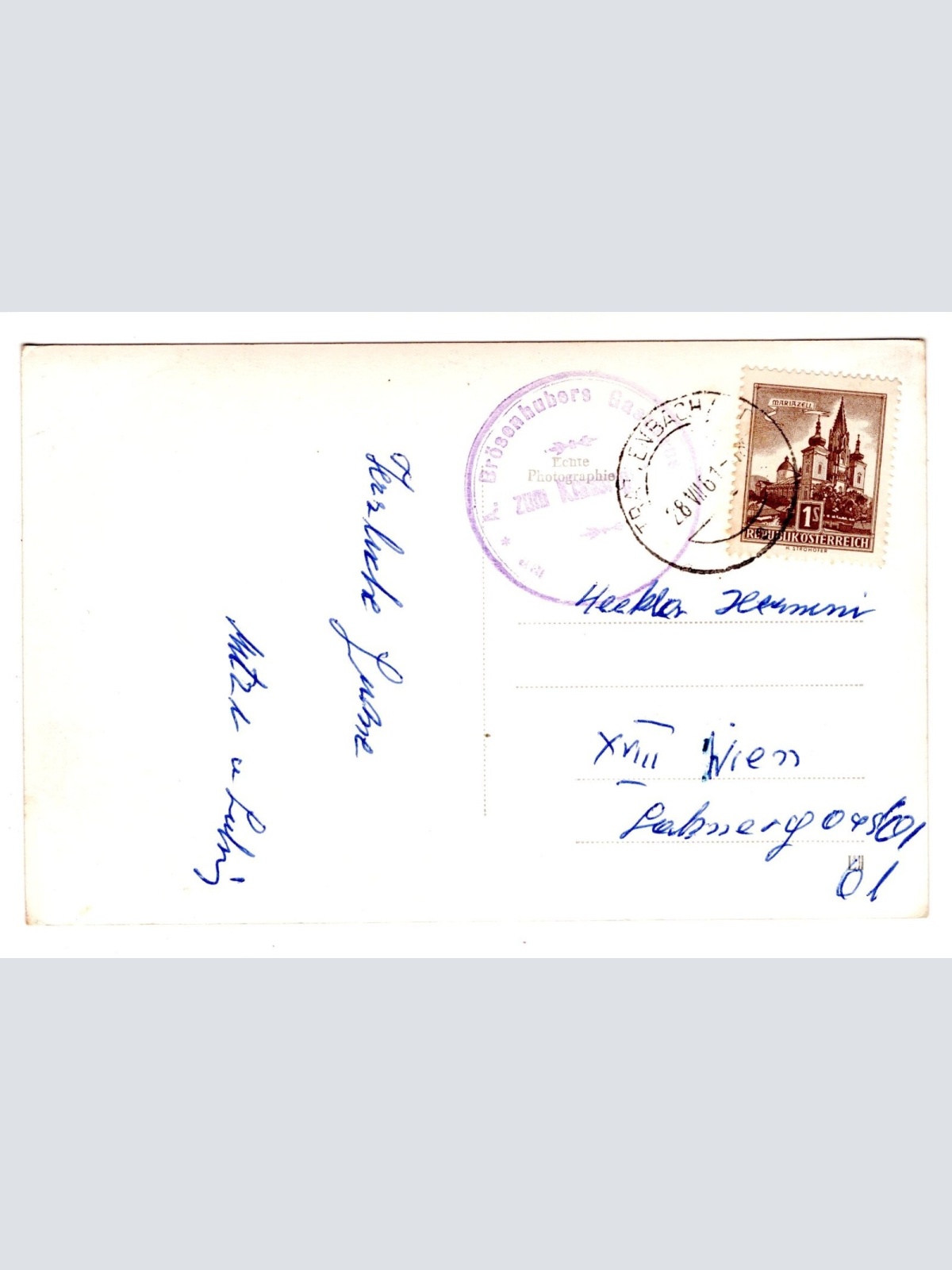 AK, Schobersteinhütte, Trattenbach, Oberösterreich, Ansichtskarte (S6488)