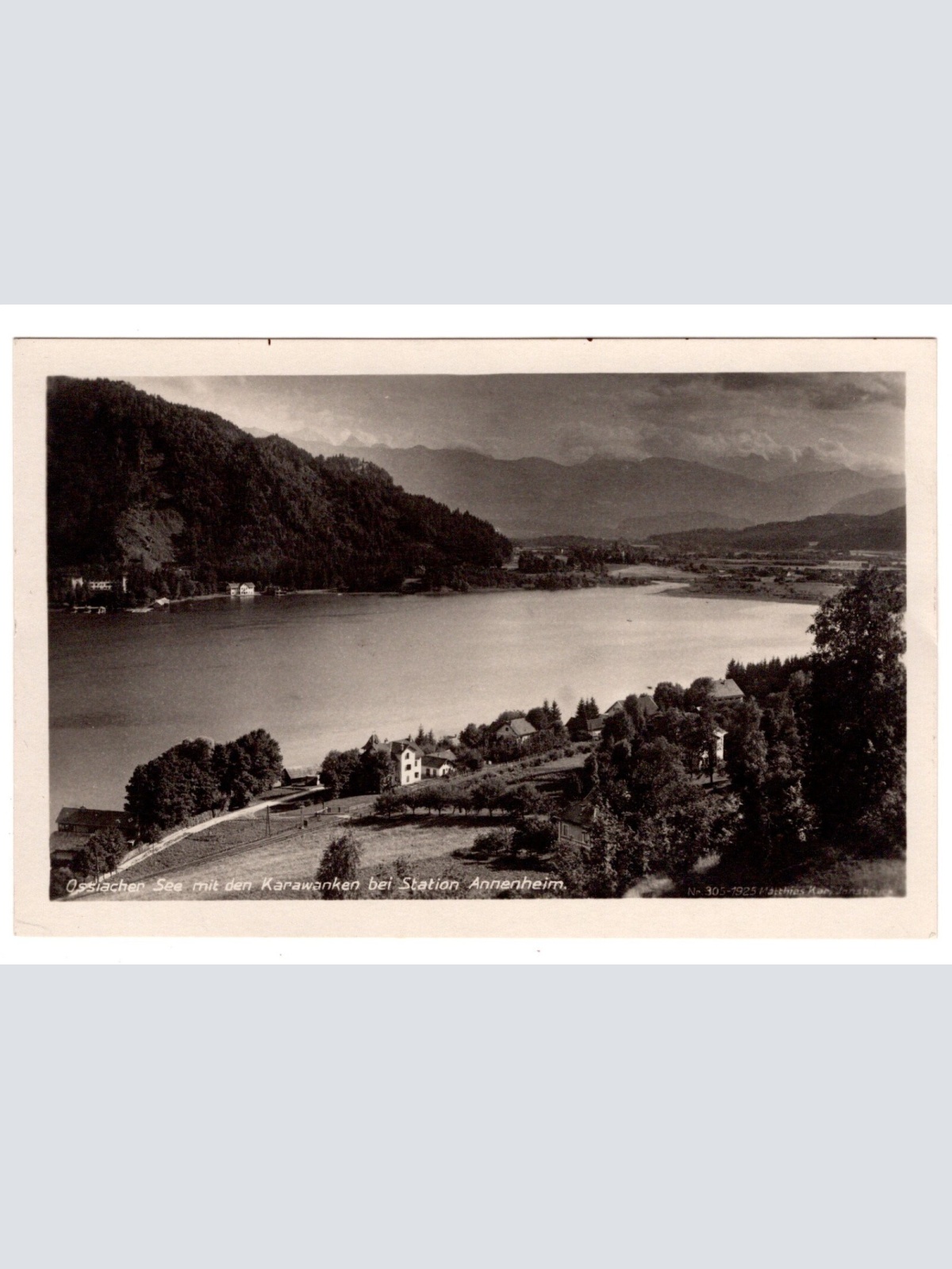 AK, Ossiacher See, Annenheim, Kärnten, Ansichtskarte (S6496)