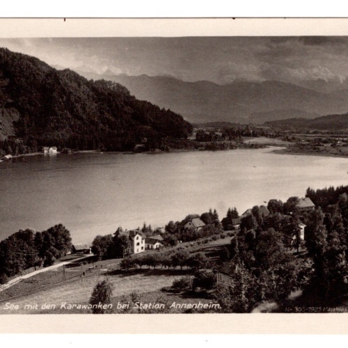 AK, Ossiacher See, Annenheim, Kärnten, Ansichtskarte (S6496)
