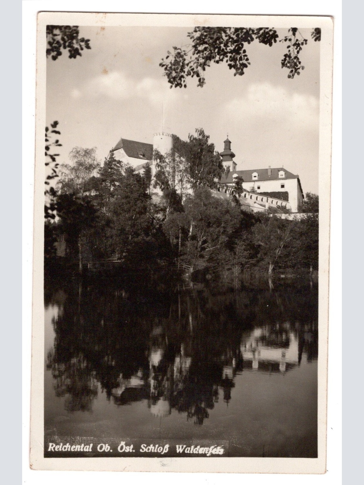 AK, Reichenthal, Schloss Waldenfels, Oberösterreich, Ansichtskarte (S6511)