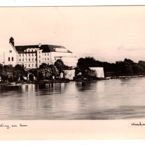 AK, Schärding am Inn, Kurhaus, Oberösterreich, Ansichtskarte (S6513)