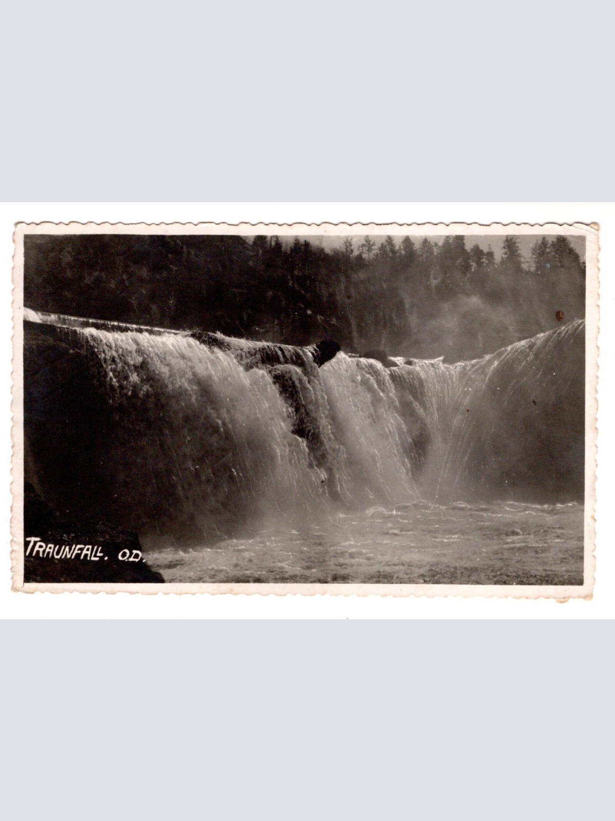 AK, Traunfall, Oberösterreich, Ansichtskarte (S6525)