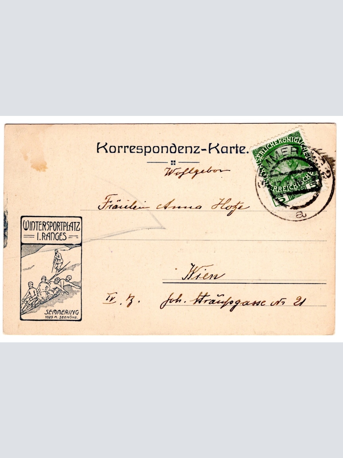 AK, Semmering, Hotel Panhans, Niederösterreich, Ansichtskarte (S6534)