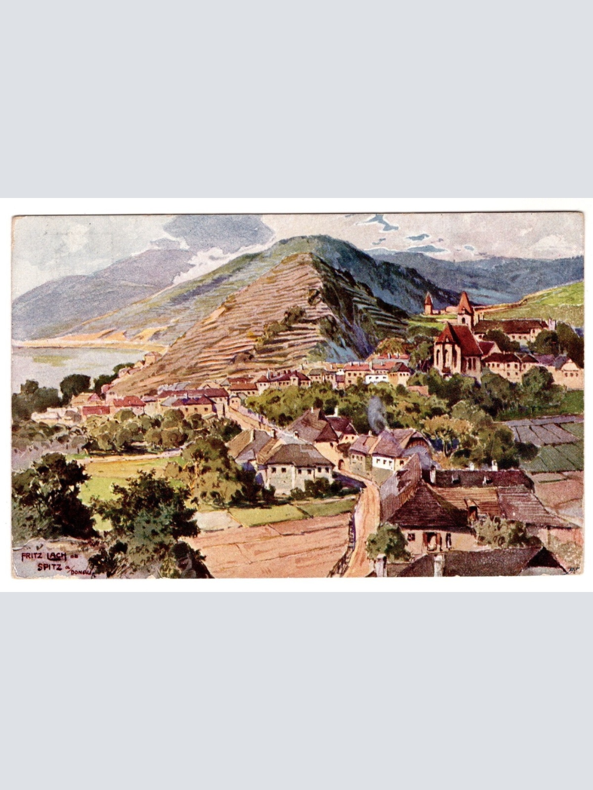 AK, Spitz an der Donau, Niederösterreich, Ansichtskarte (S6536)