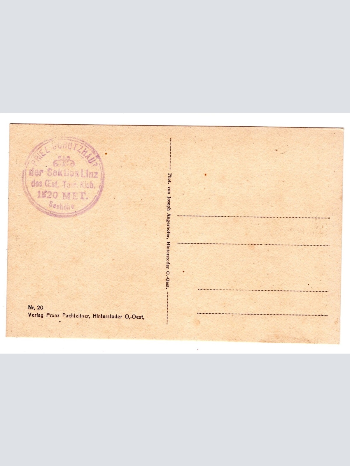 AK, Hinterstoder, Am Großen Priel, Oberösterreich, Ansichtskarte (S6562)