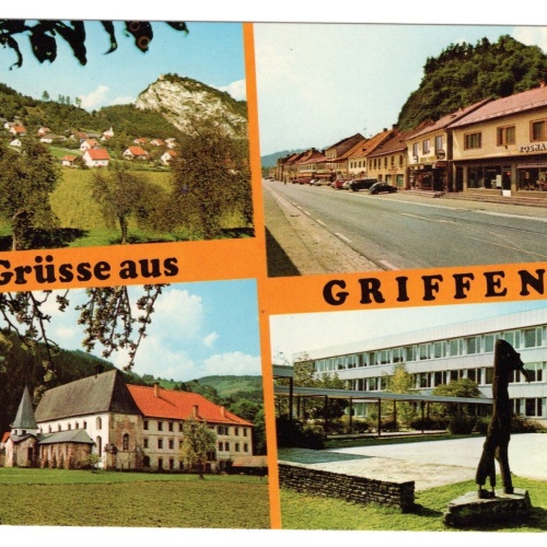 AK, Griffen, Kärnten, Burg, Ansichtskarte (S6583)