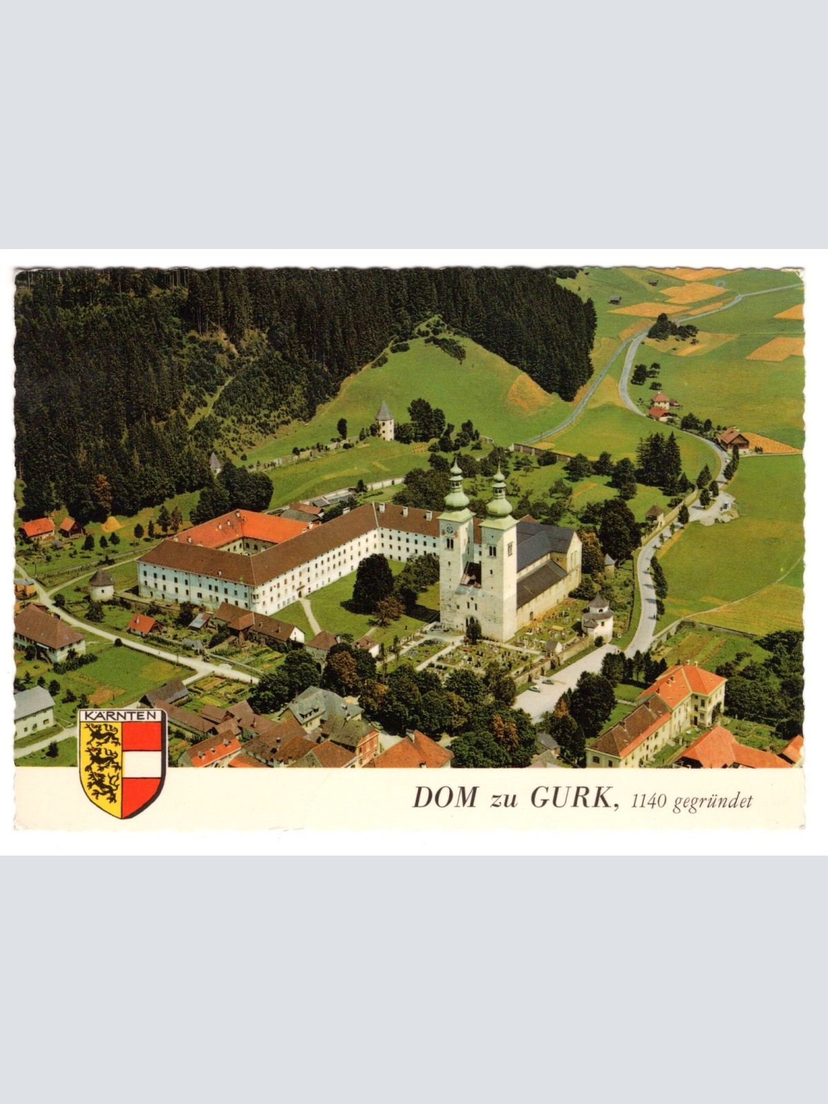 AK, Dom zu Gurk, Kärnten, Ansichtskarte (S6588)