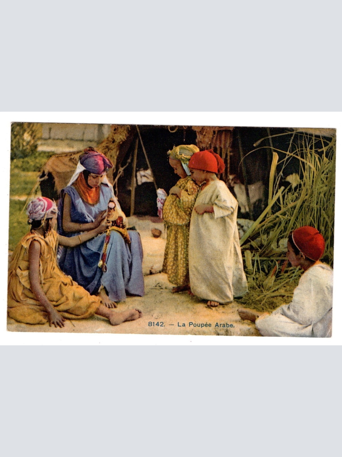 AK, La Poupee Arabe, Ansichtskarte (S6610)