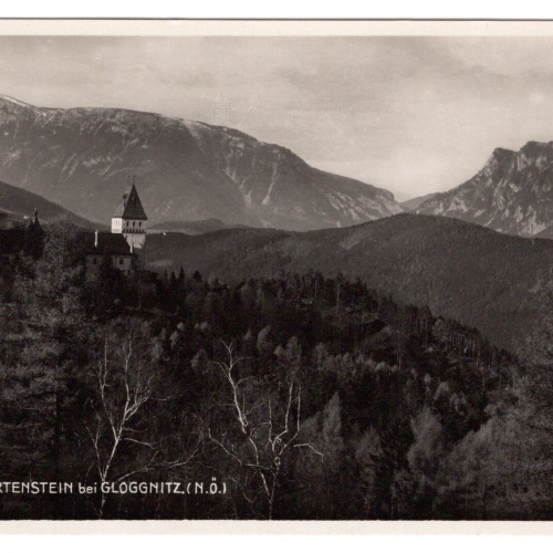 AK, Schloss Wartenstein, Gloggnitz, Niederösterreich, Ansichtskarte (S6632)