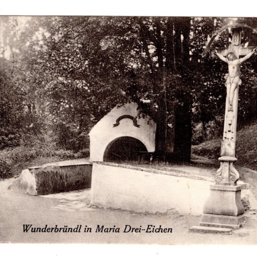 AK, Maria Drei Eichen, Niederösterreich, Ansichtskarte (S6637)