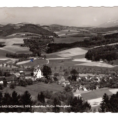 AK, Bad Schönau, Niederösterreich, Ansichtskarte (S6689)