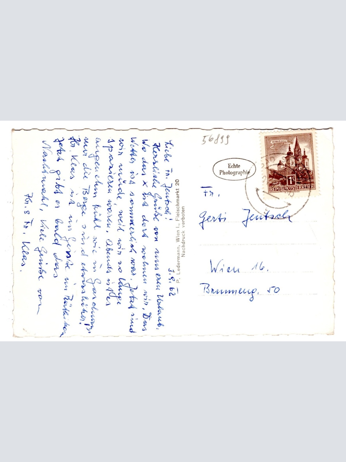 AK, Bad Schönau, Niederösterreich, Ansichtskarte (S6689)