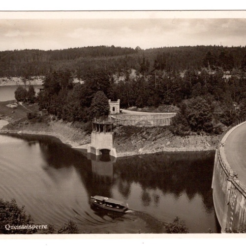 AK, Marklissa, Queistalsperre, Polen, Ansichtskarte (S6723)