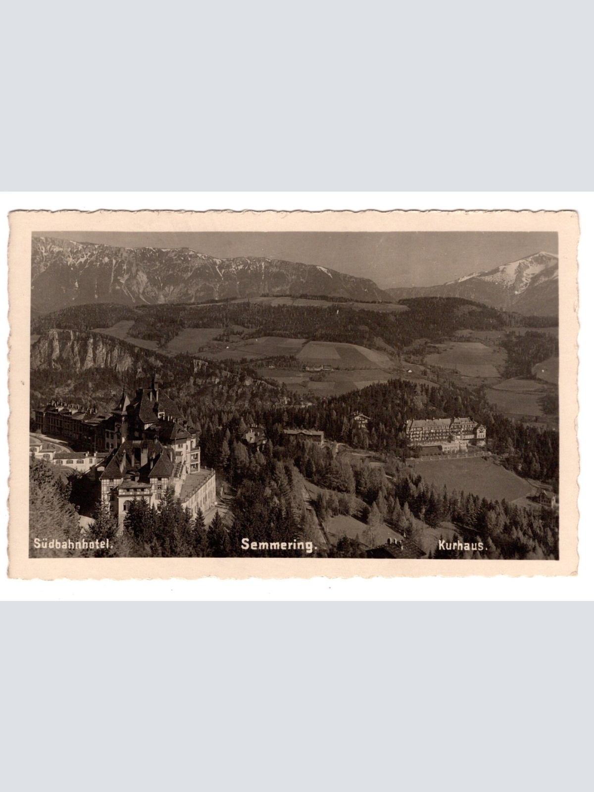AK, Semmering, Niederösterreich, Ansichtskarte (S6734)