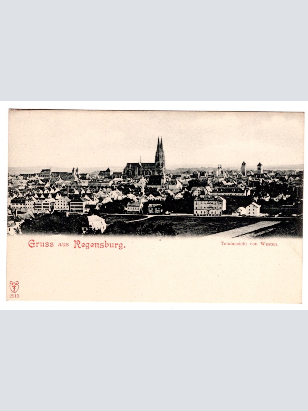 AK, Regensburg, Bayern, Ansichtskarte (S6749)