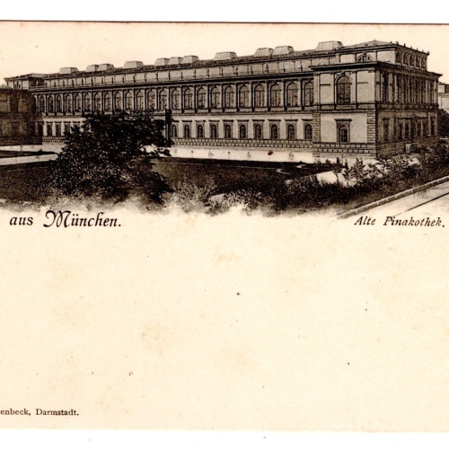 AK, München, Alte Pinakothek, Bayern, Ansichtskarte (S6763)