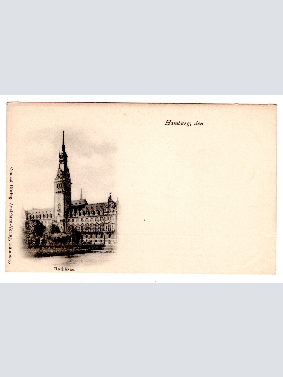 AK, Hamburg, Ansichtskarte (S6769)