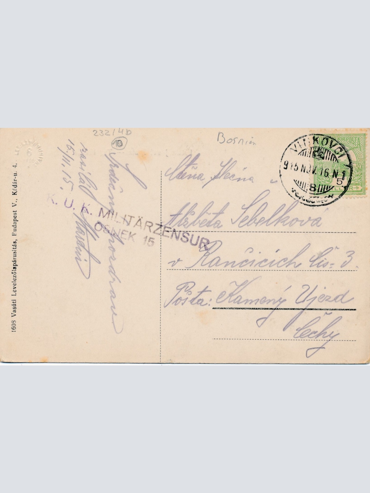 AK aus Brod a/S. Franz Josef Platz Bosnien Herzegowina Ansichtskarte (14396)