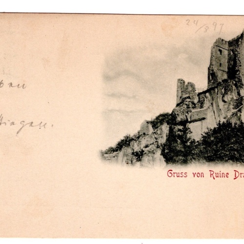 AK, Ruine Drachenfels, Königswinter, Nordrhein-Westfalen, Ansichtskarte (S6789)