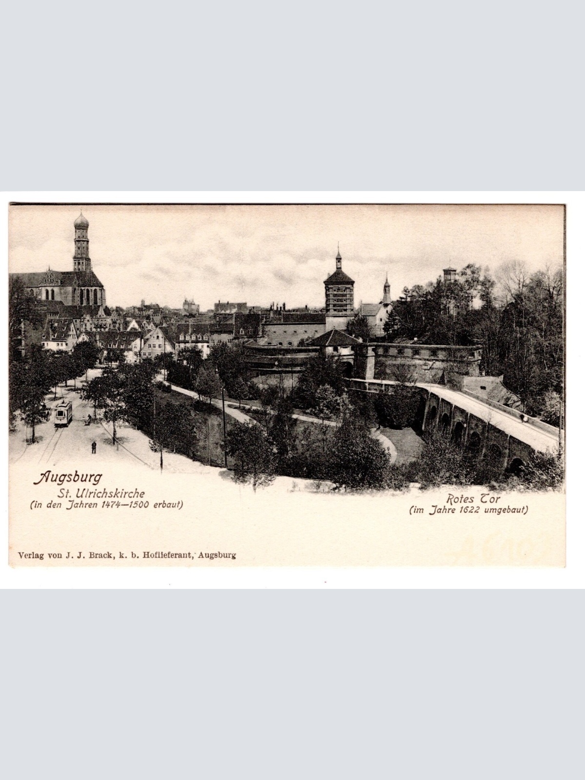 AK, Augsburg, St. Ulrichskirche, Bayern, Ansichtskarte (S6802)