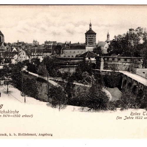 AK, Augsburg, St. Ulrichskirche, Bayern, Ansichtskarte (S6802)