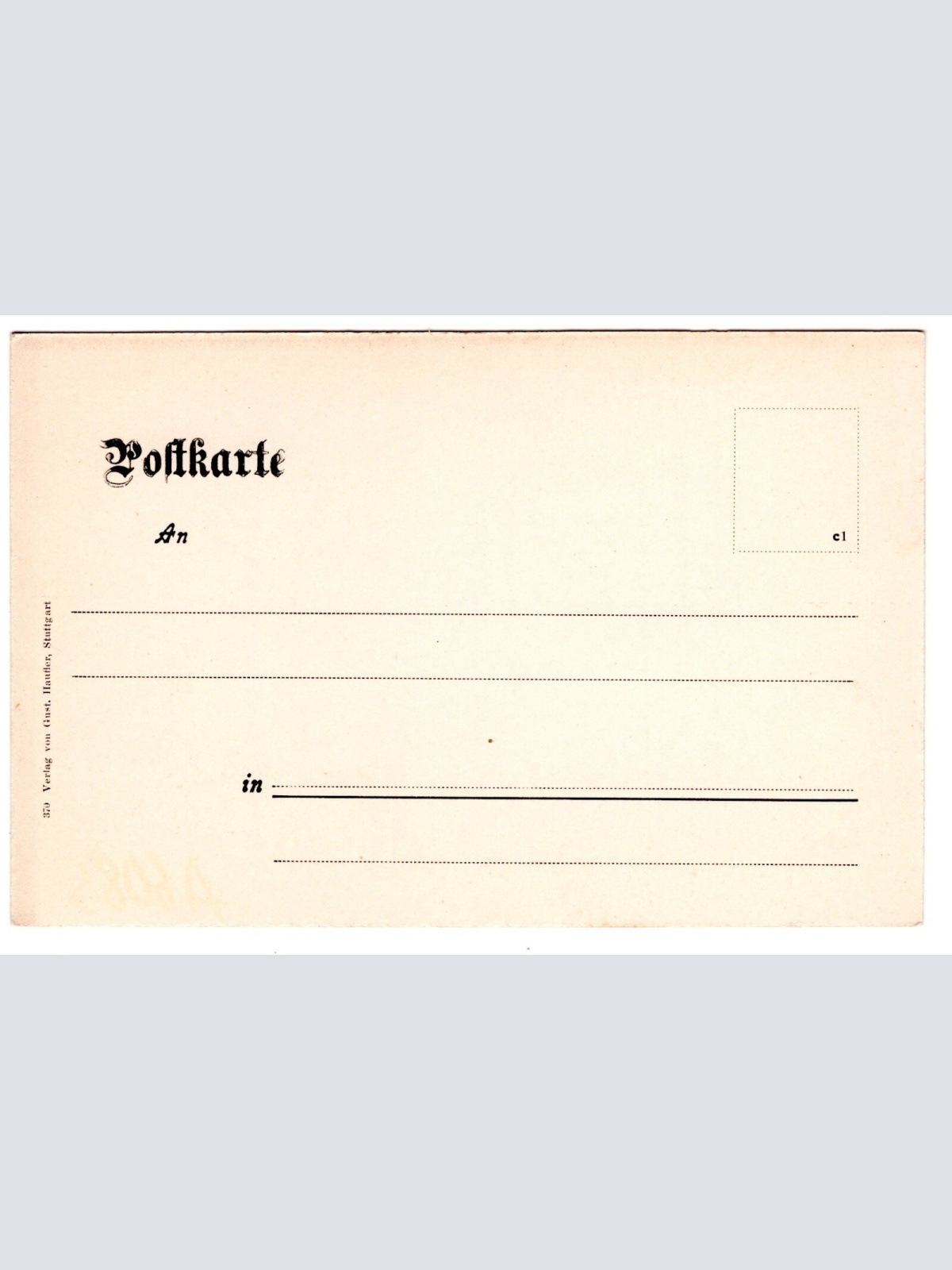 AK, Stuttgart, Schlosshof, Baden-Württemberg, Ansichtskarte (S6825)