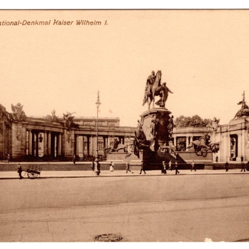 AK, Berlin, National-Denkmal Kaiser Wilhelm I., Ansichtskarte (S6874)